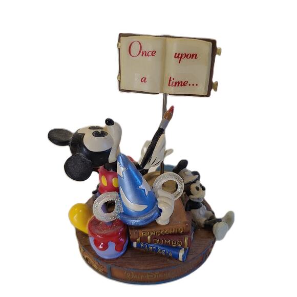 Walt Disney World Lot Mickey Vintage 1980s Mugs Photo Holder Magnet Stickers - Picture 7 of 14